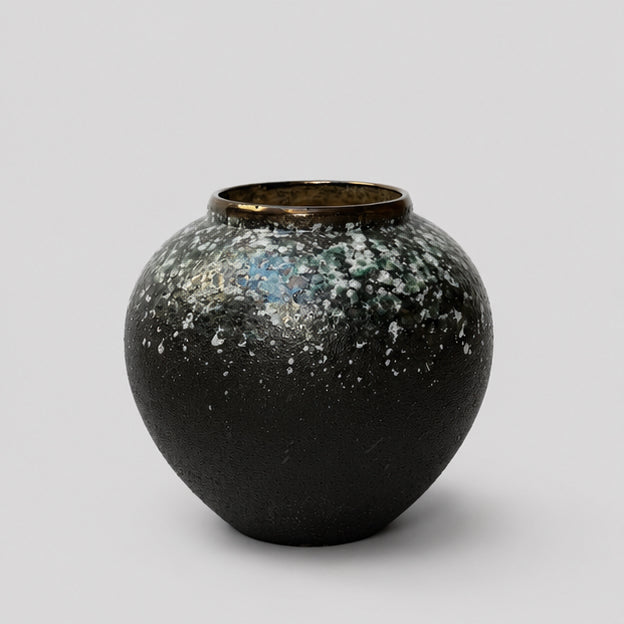 Midnight Frost Vase