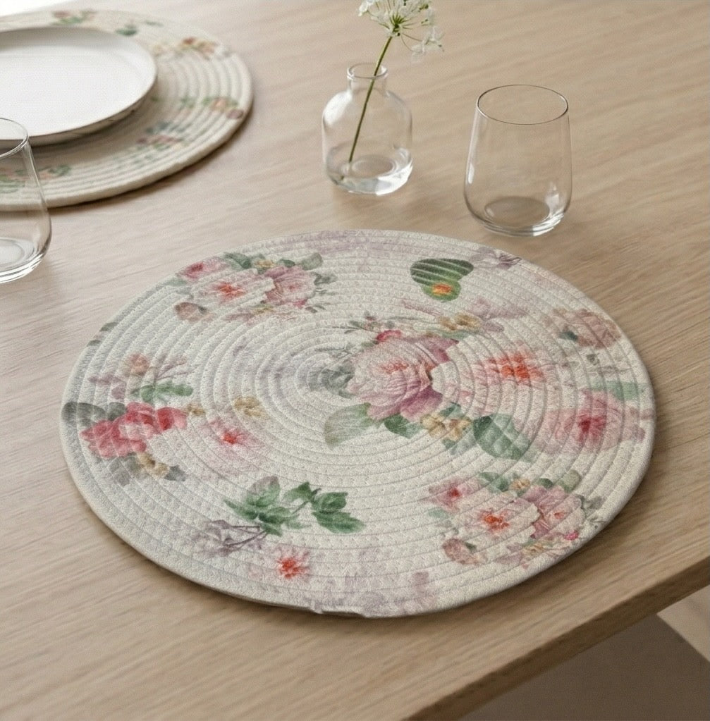 Vintage Bloom Placemat (5 Pcs)