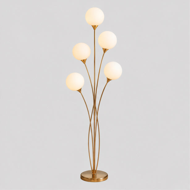 Golden Bloom Floor Lamp