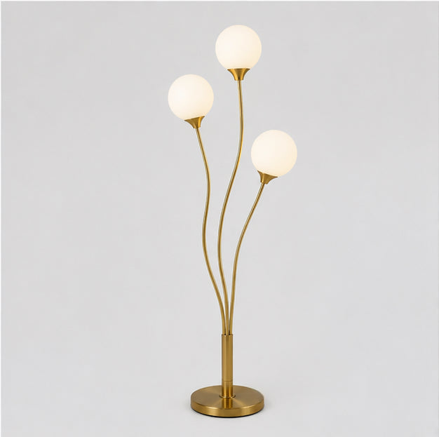 Golden Trillium Floor Lamp
