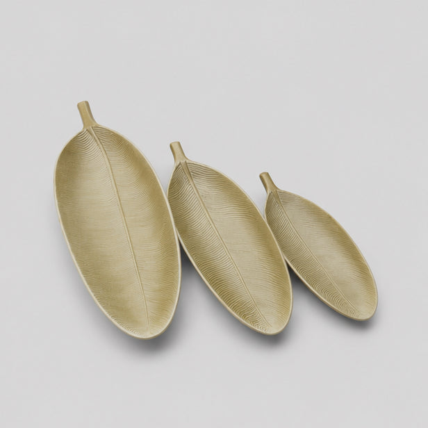 Leaf Serving Tray Set