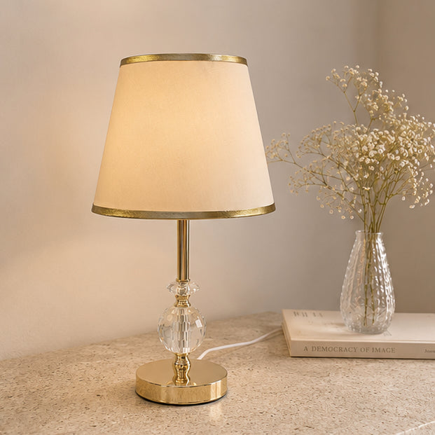 Crystal Glow Table Lamp