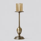 Golden Glow Candle Holder