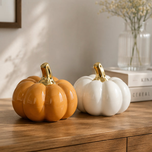 Ceramic Pumpkin Set