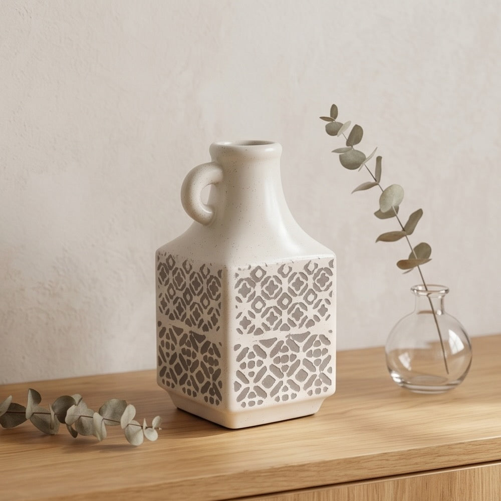 Soft Geometry Vase Set