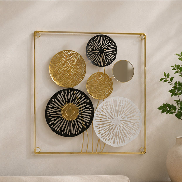 Midnight Bloom Wall Sculpture