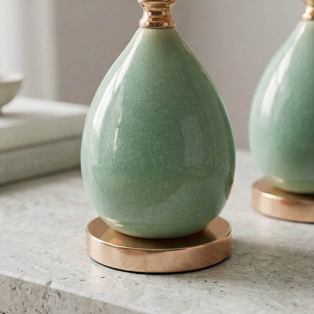 Verdant Glow Candle Holder Set