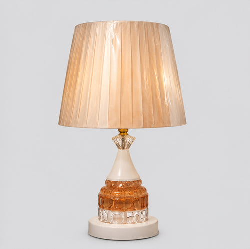 Amber Glow Table Lamp