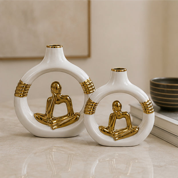 Serenity Circle Vase Set