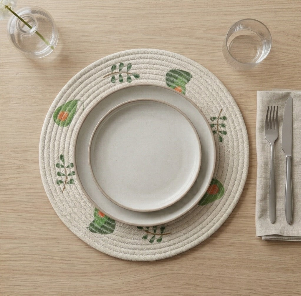Herbal Ring Placemat (5 Pcs)