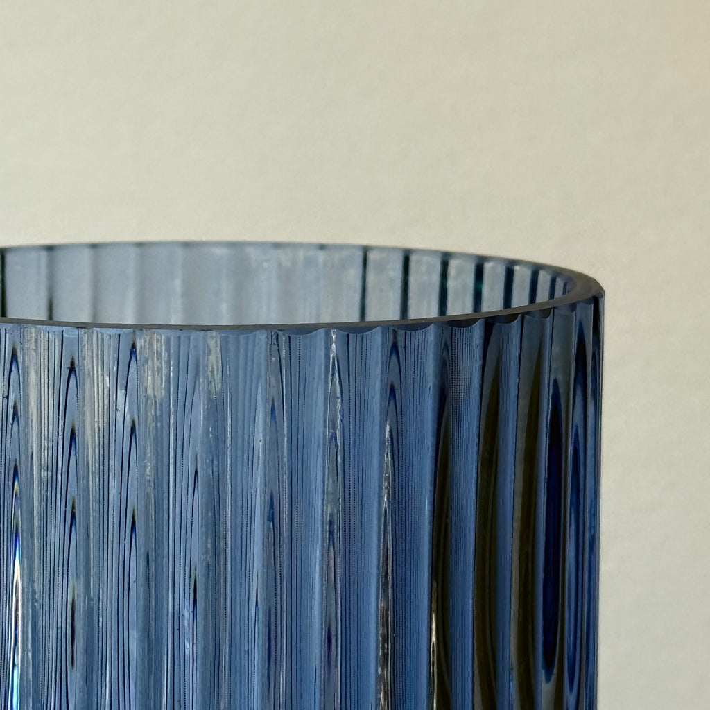 Blue Ember Vase