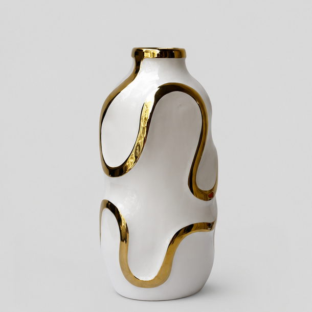 Liquid Gold Vase