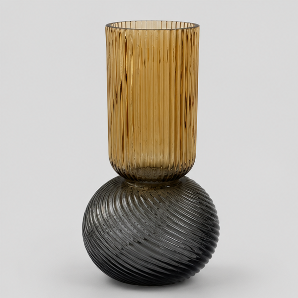 Smoky Ember Vase