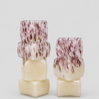 Orchid Mosaic Vase Set