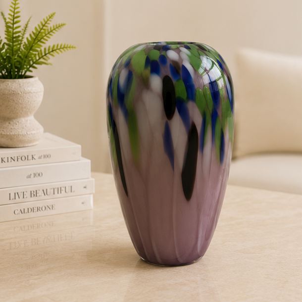 Midnight Meadow Vase
